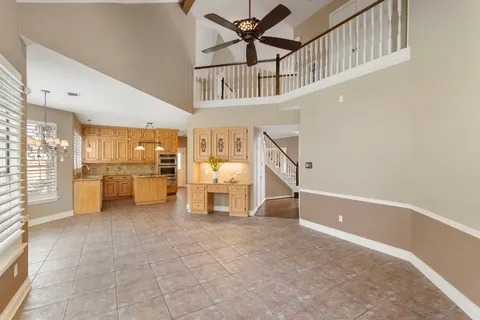 a view interior of the house and natural light