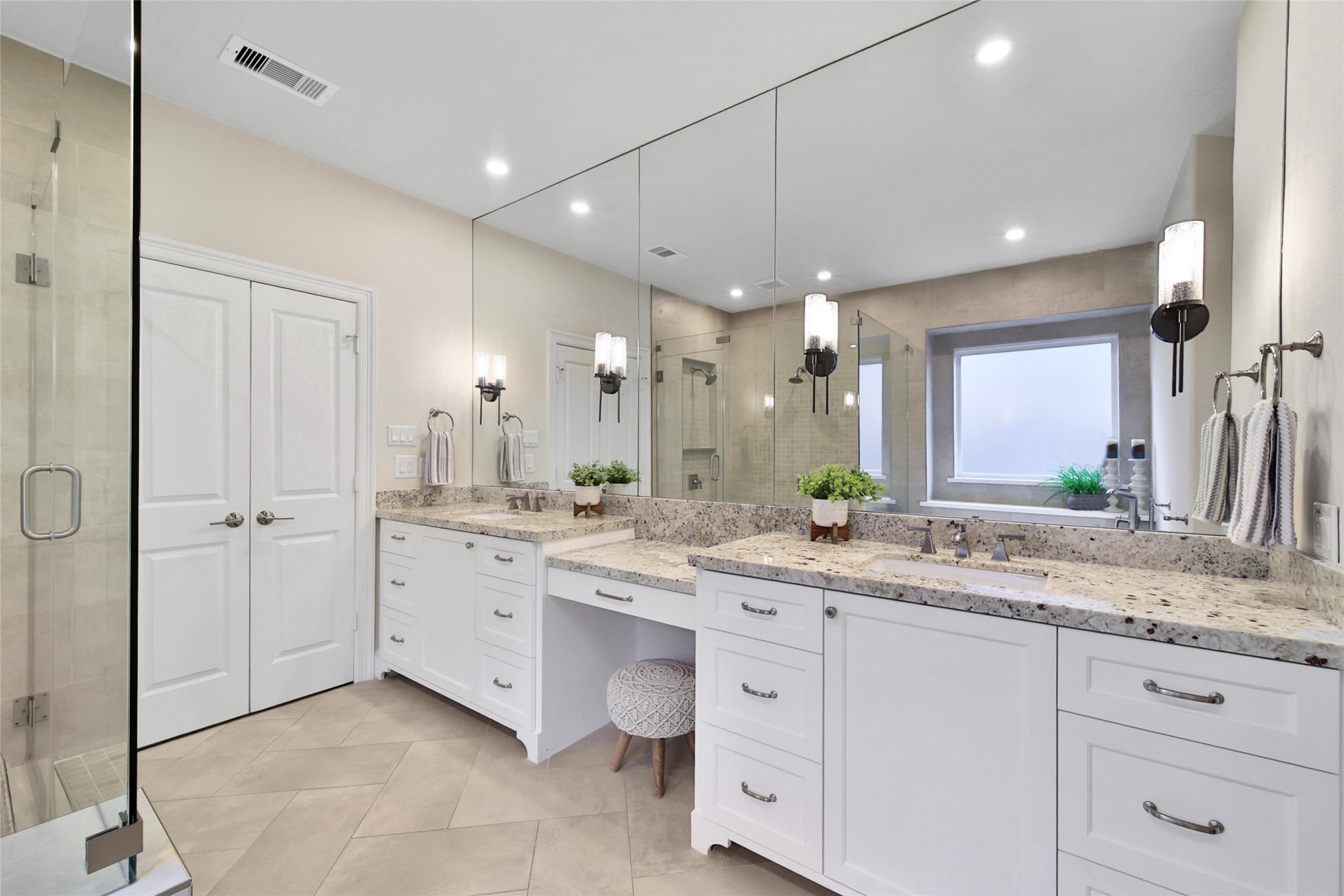 20730 Windrose Bend Drive Spring, TX 77379 - Photo 28 of 50 a bathroom with a granite countertop sink mirror and double