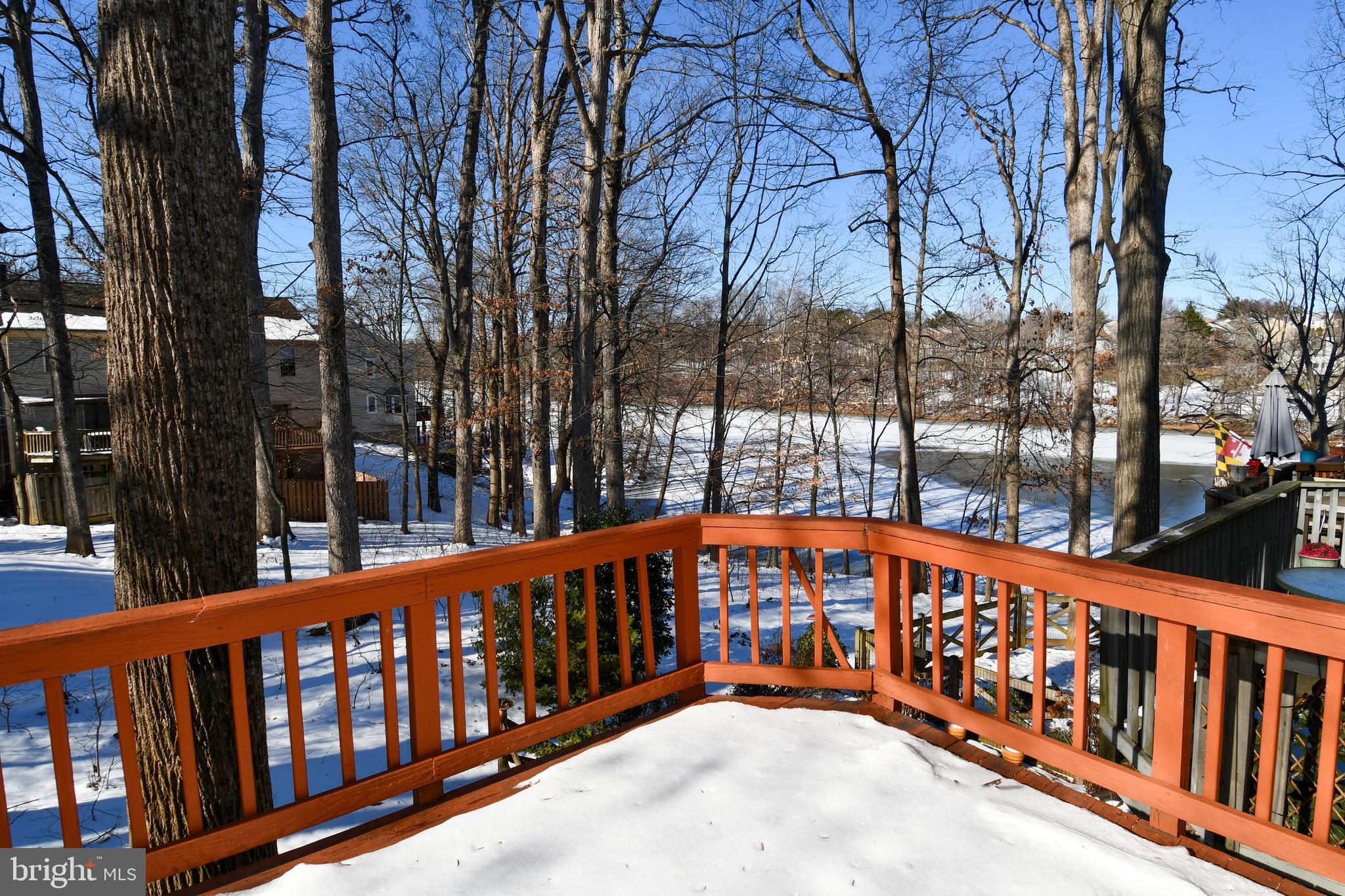4 Waterside Court Germantown, MD 20874 - Photo 10 of 31 Views of lake from deck