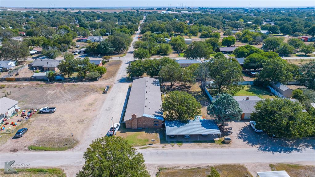 604 North 3rd Street Haskell, TX 79521 - Photo 13 of 19 an aerial view of a house with a yard