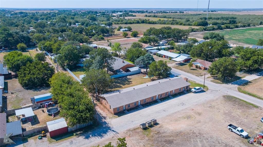 604 North 3rd Street Haskell, TX 79521 - Photo 16 of 19 an aerial view of a house with a yard