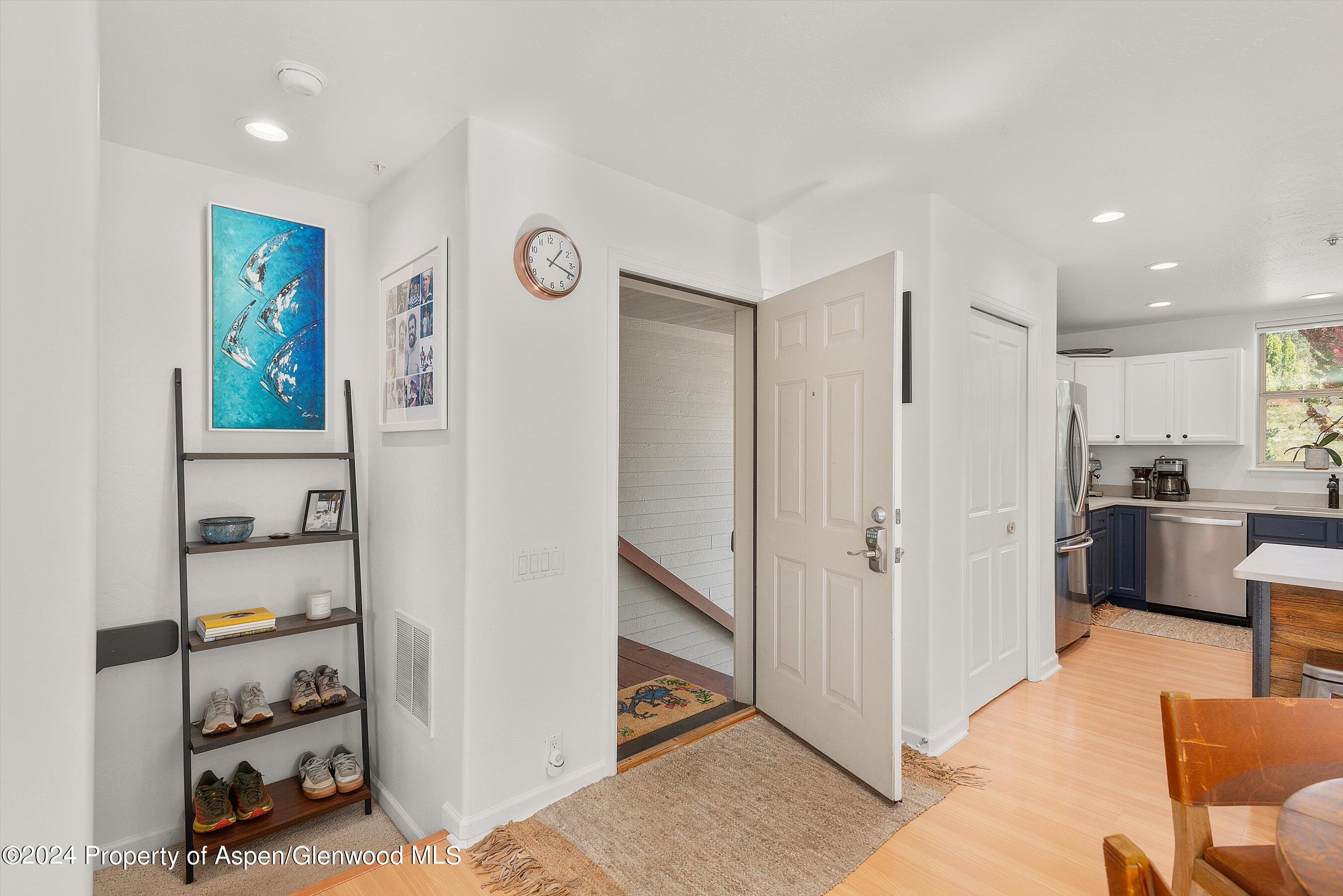 214 Lakeside Drive Basalt, CO 81621 - Photo 5 of 31 a view of kitchen with furniture and refrigerator
