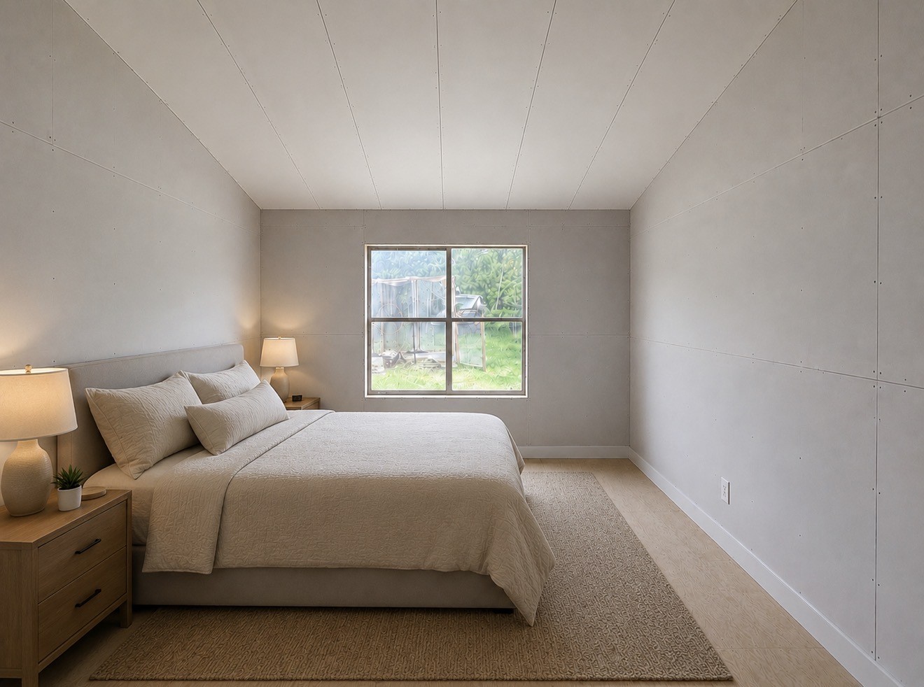 606 Pine Tree Road Huntsville, TX 77320 - Photo 21 of 28 AI generated photo of primary bedroom