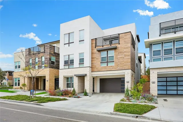 a front view of a building