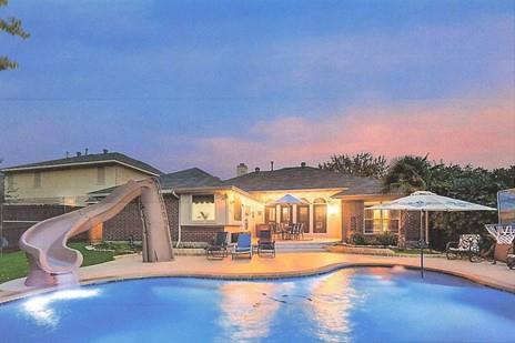 2107 Lacebark Lane Rockwall, TX 75087 - Photo 25 of 34 a view of a house with swimming pool yard and sitting space