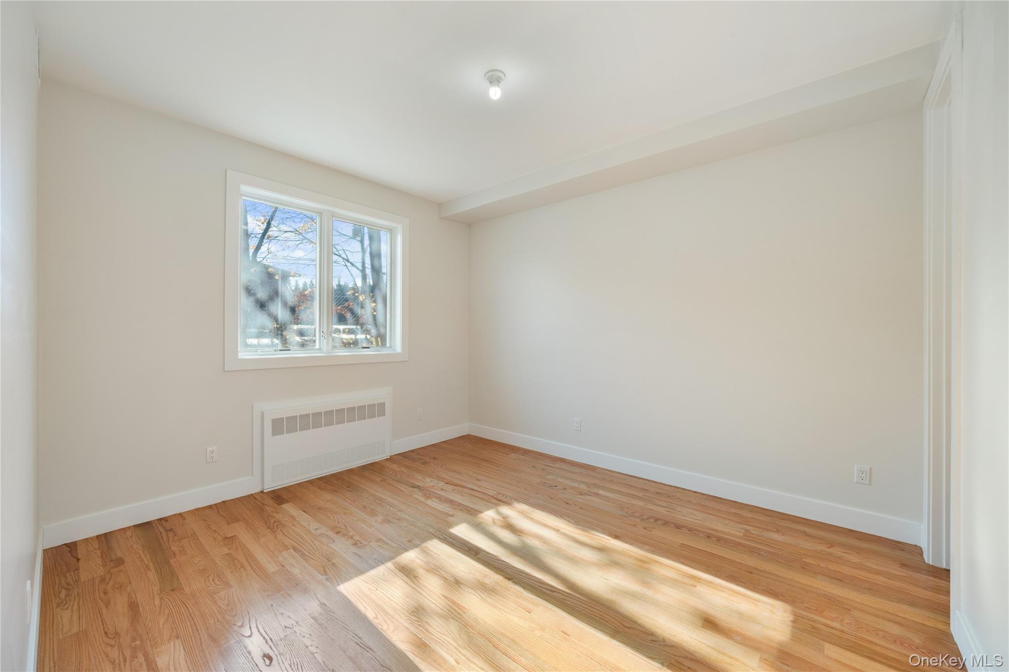 17 Lazer Court, Unit 102 Spring Valley, NY 10977 - Photo 27 of 31 Unfurnished room featuring radiator heating unit and light wood-style floors