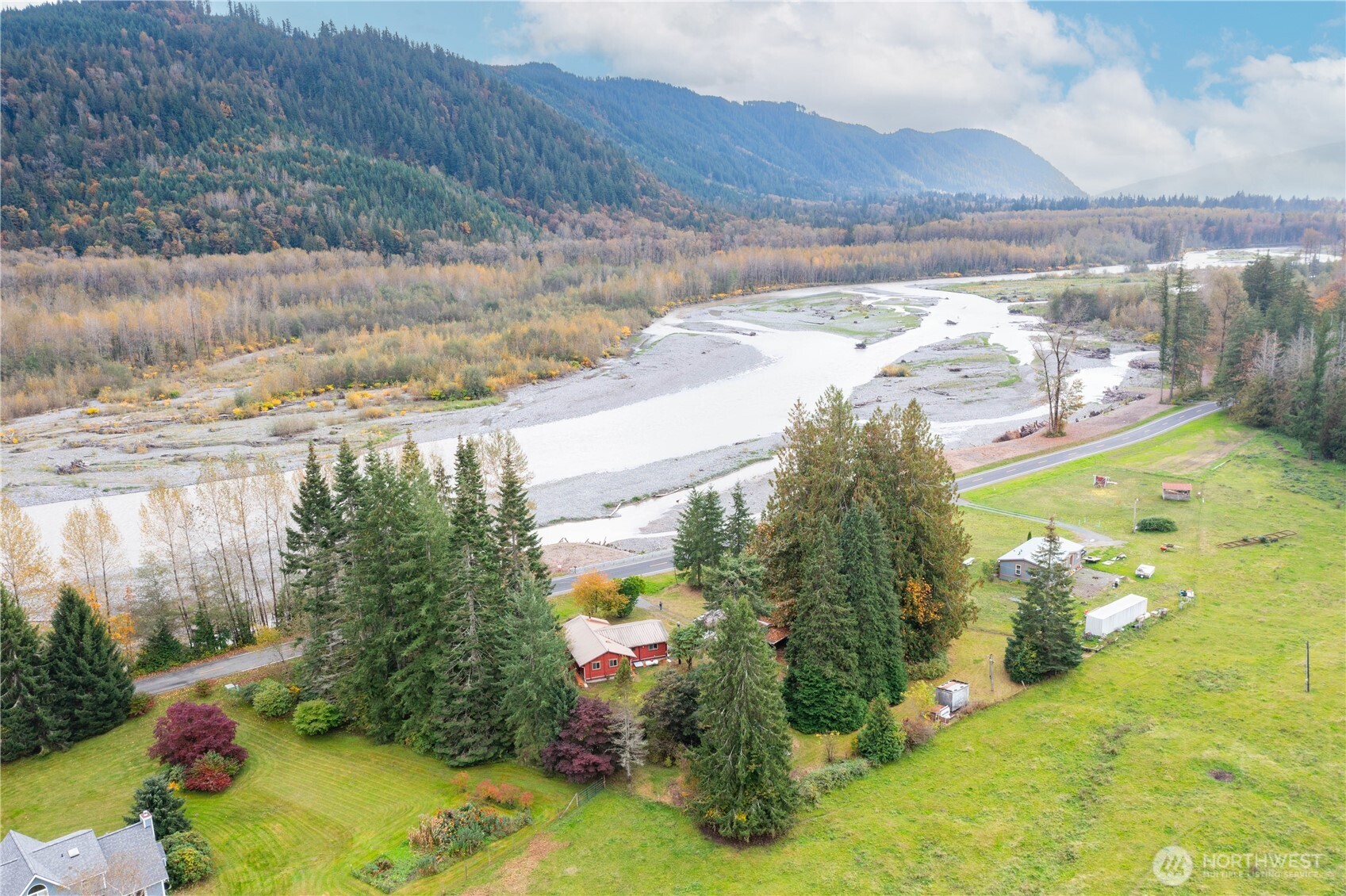 5950 Truck Road Deming, WA 98244 - Photo 1 of 23 a view of lake with mountain
