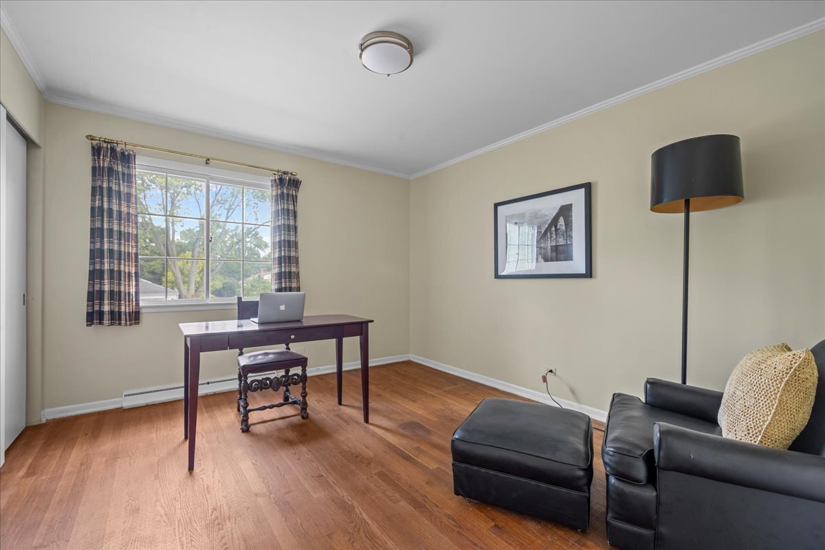 1505 Hackberry Road Deerfield, IL 60015 - Photo 12 of 19 a living room with furniture and a wooden floor