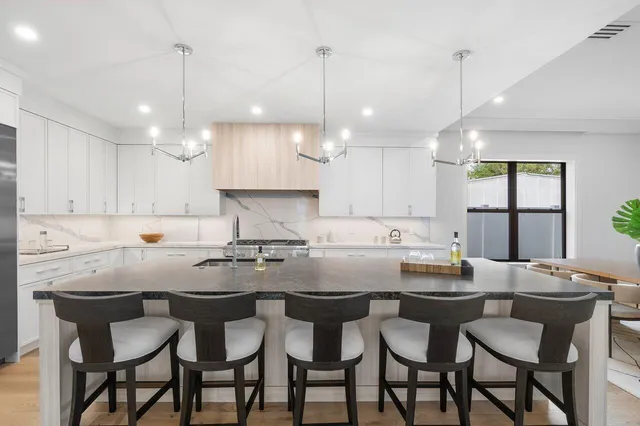 a living room with furniture and window