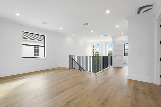 a white bath tub sitting in a bathroom