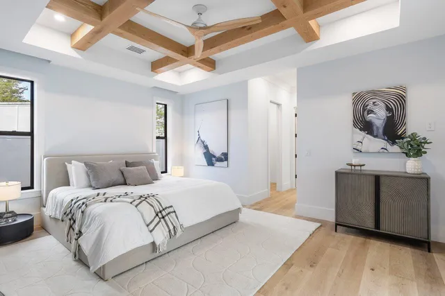 a close view of closet