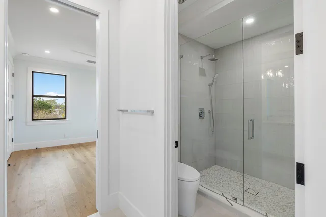 a view of an outdoor space with seating