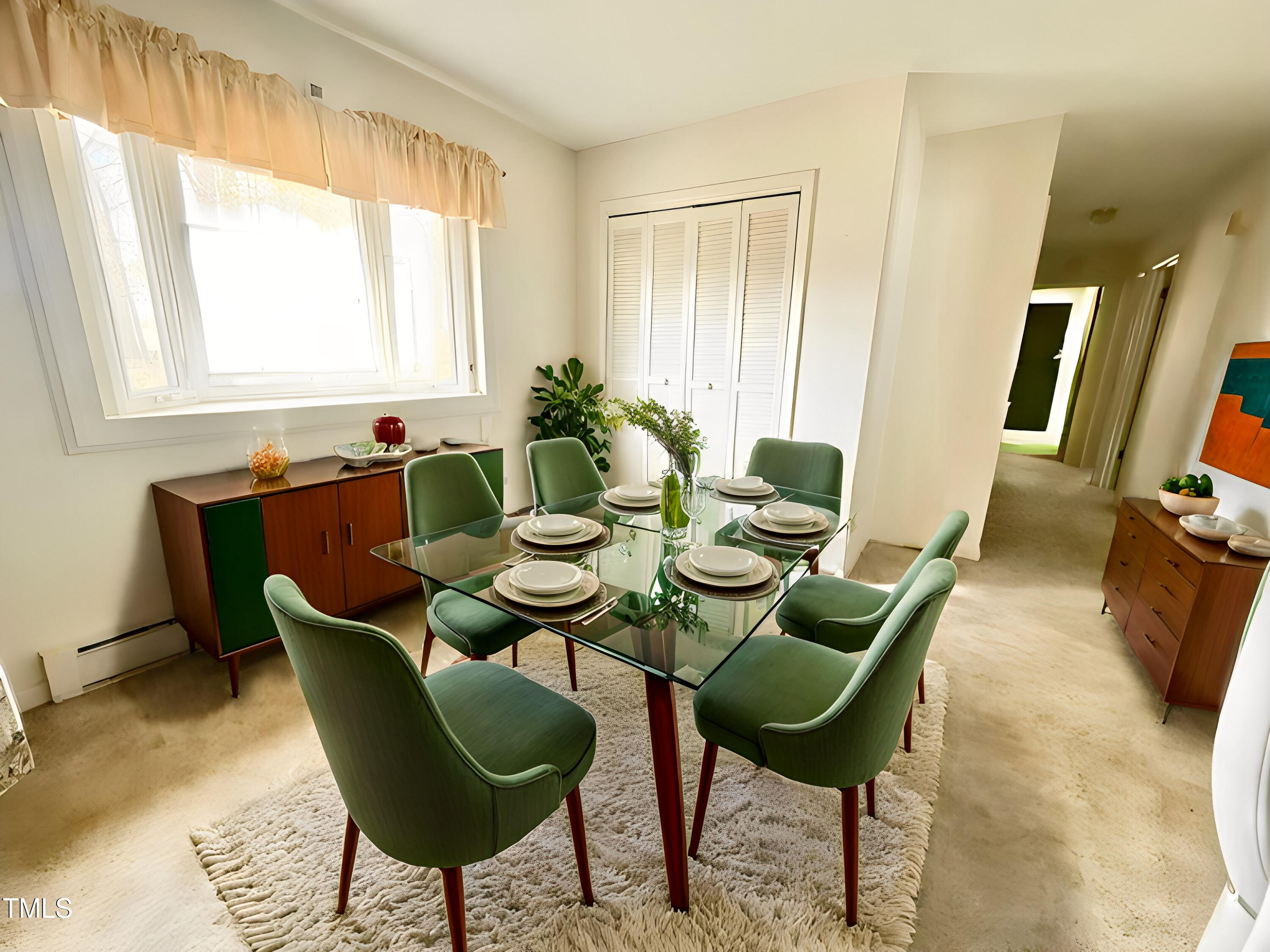 2501 Landis Drive Durham, NC 27705 - Photo 4 of 15 dinign-Dining-Room-Mid-Century-Modern-3