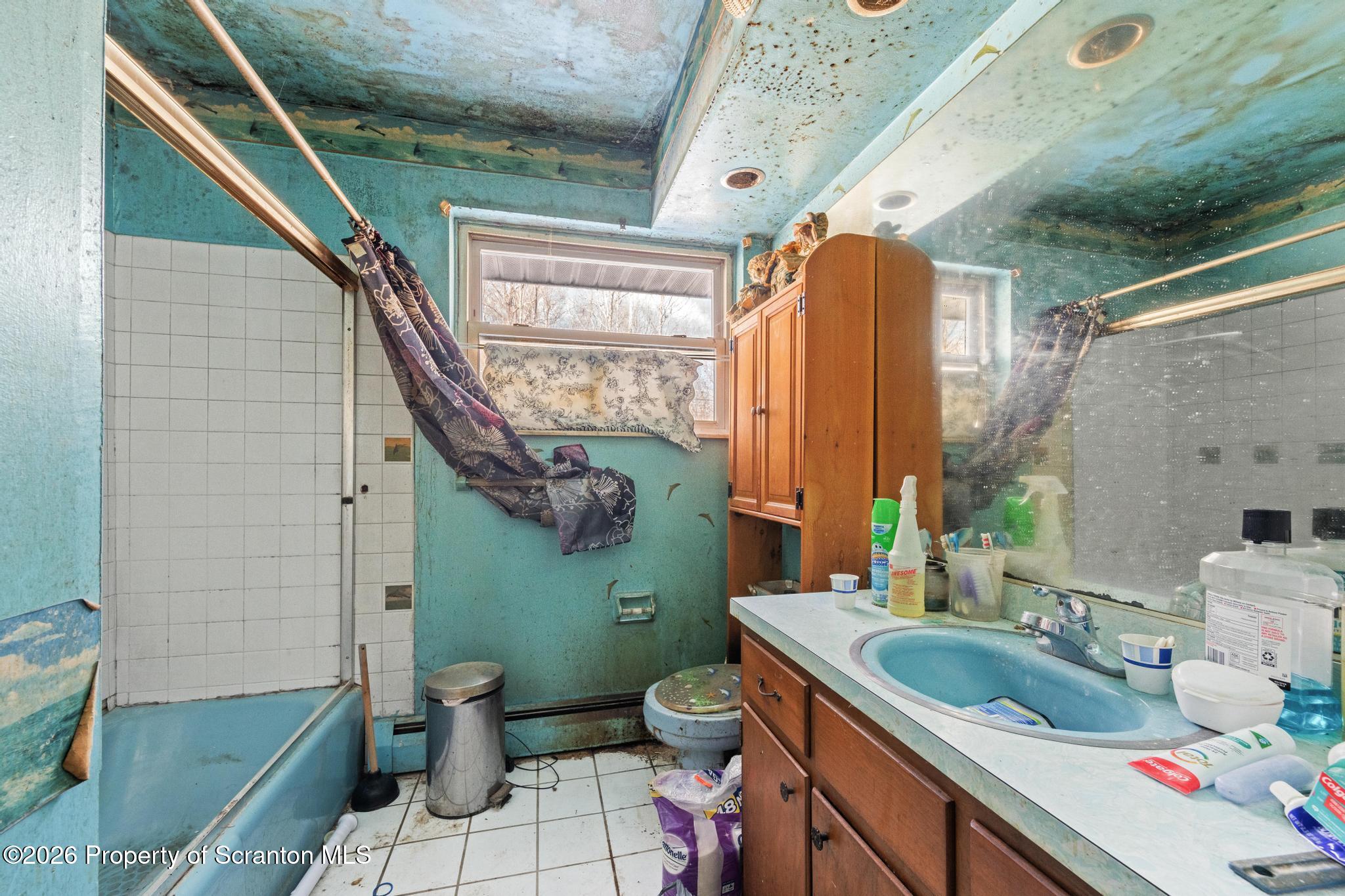 82 Jubilee Road Gouldsboro, PA 18424 - Photo 17 of 39 a bathroom with a sink toilet and shower