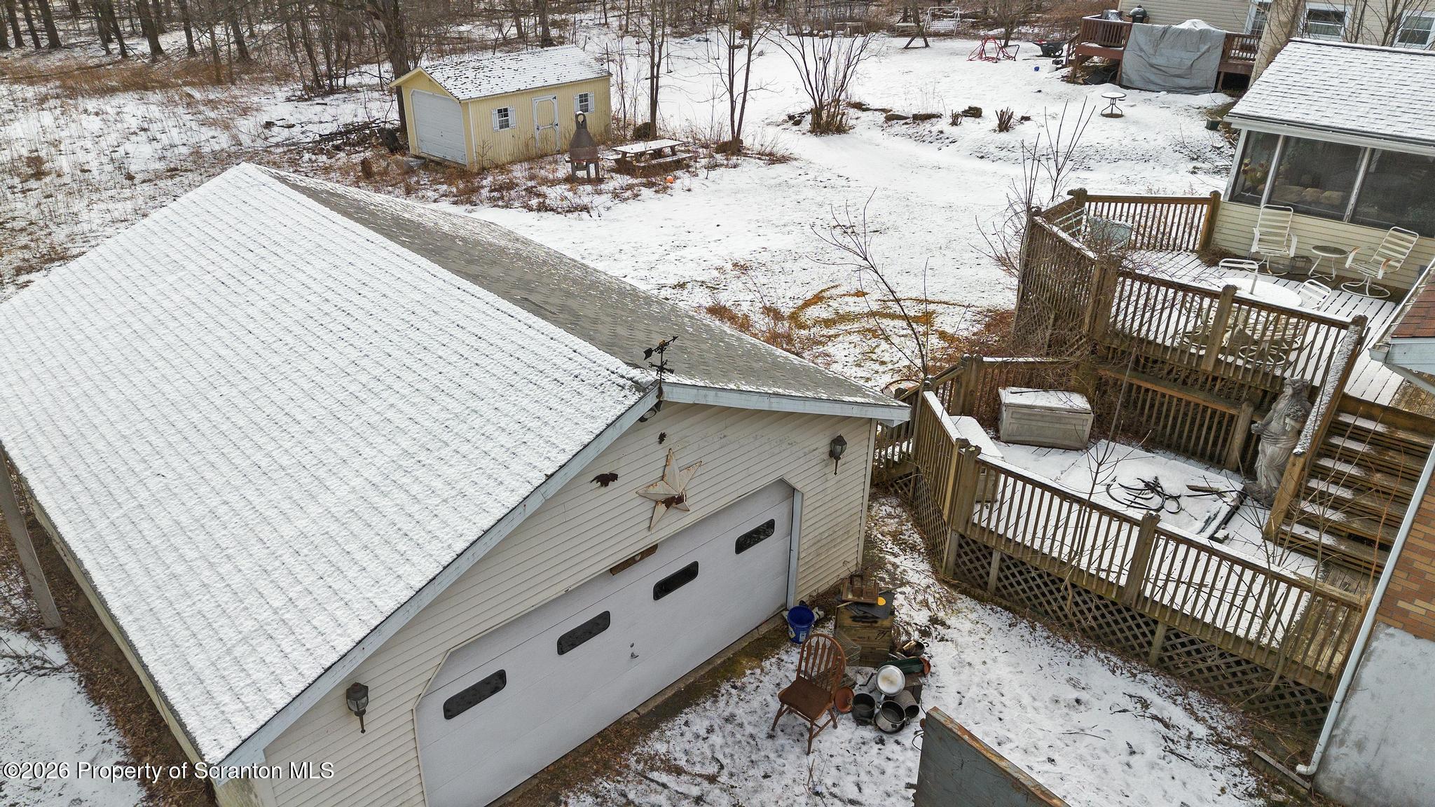 82 Jubilee Road Gouldsboro, PA 18424 - Photo 34 of 39 a view of a roof deck