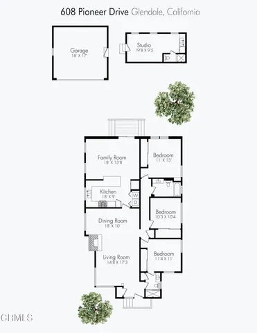 $1,099,000 | 608 Pioneer Drive, Glendale, CA 91203