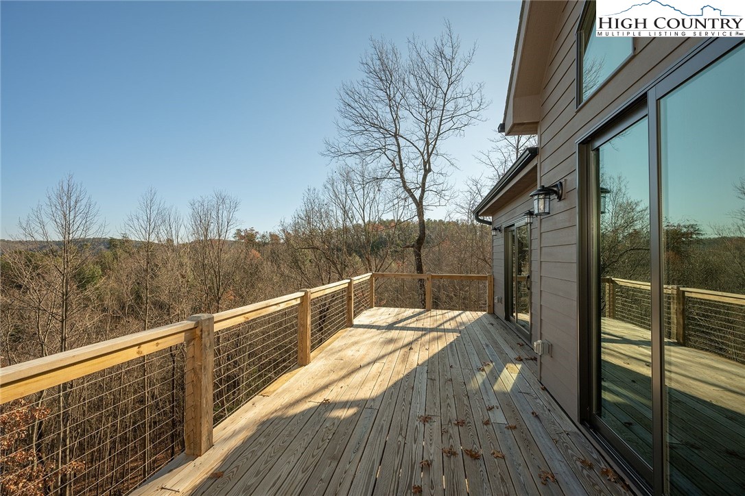 414 Elk Horn Road Ferguson, NC 28624 - Photo 9 of 27 a view of balcony and deck