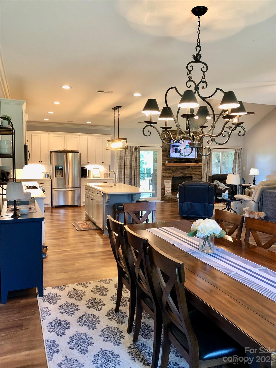 195 Thomas Road Clover, SC 29710 - Photo 8 of 45 a view of a dining room with furniture