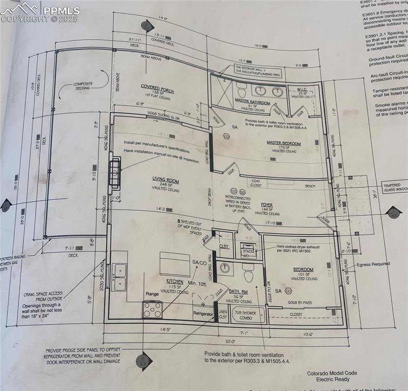 240 North Mountain Estates Road Florissant, CO 80816 - Photo 48 of 48 a view of walk in closet