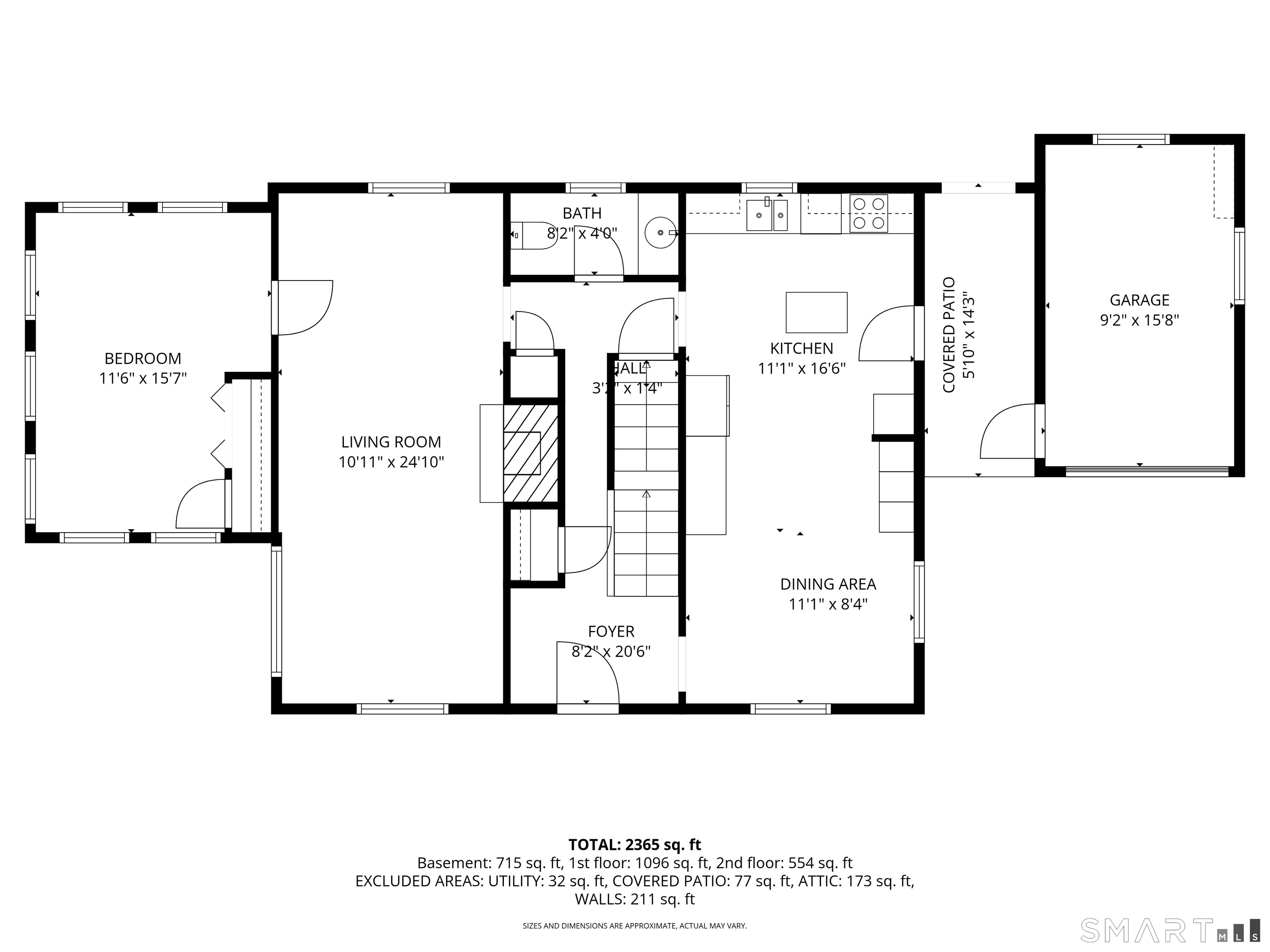 1006 King Road Cheshire, CT 06410 - Photo 38 of 40 Main Level Floor Plan