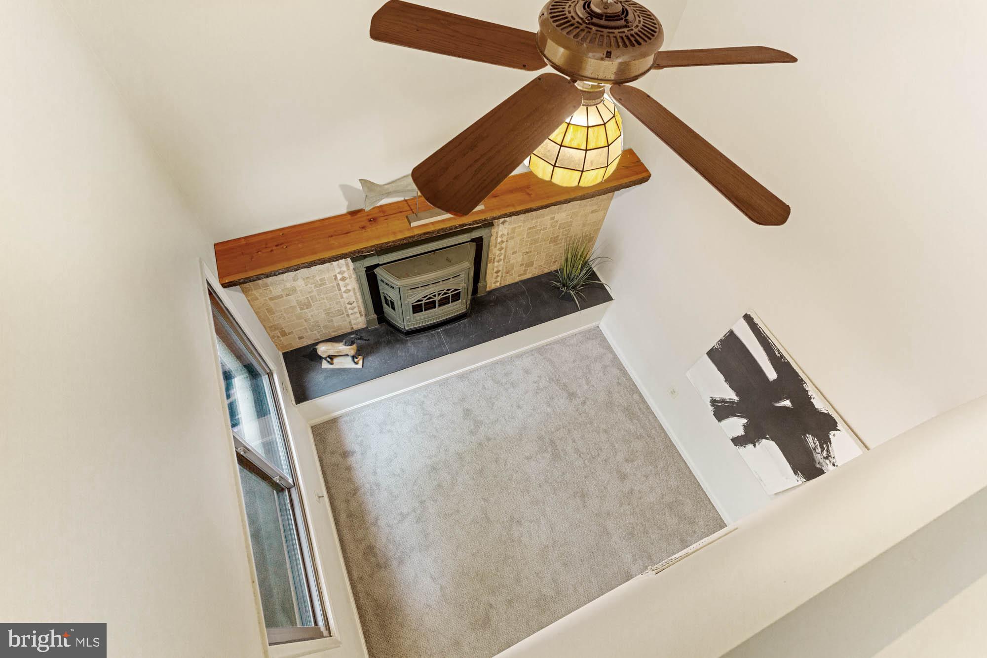 11241 Crystal Run, Unit B289 Columbia, MD 21044 - Photo 26 of 33 LOFT BDRM OVERLOOK TO LIVING ROOM