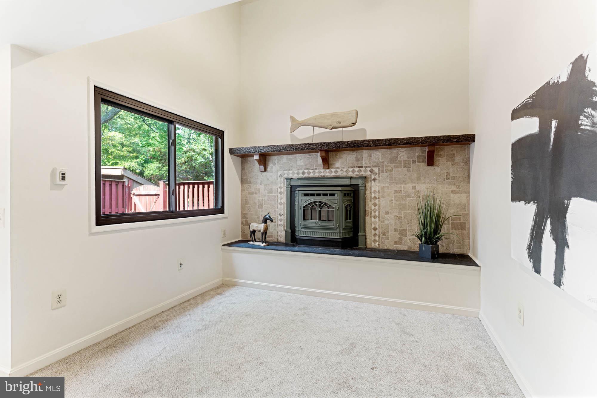 11241 Crystal Run, Unit B289 Columbia, MD 21044 - Photo 9 of 33 PELLET STOVE IS DECORATIVE ONLY & AS IS