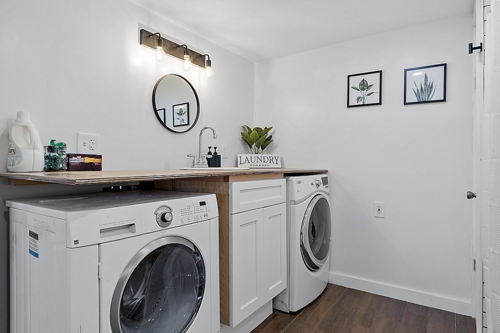 233 College Farm Road Waltham, MA 02451 - Photo 28 of 41 a utility room with dryer and washer