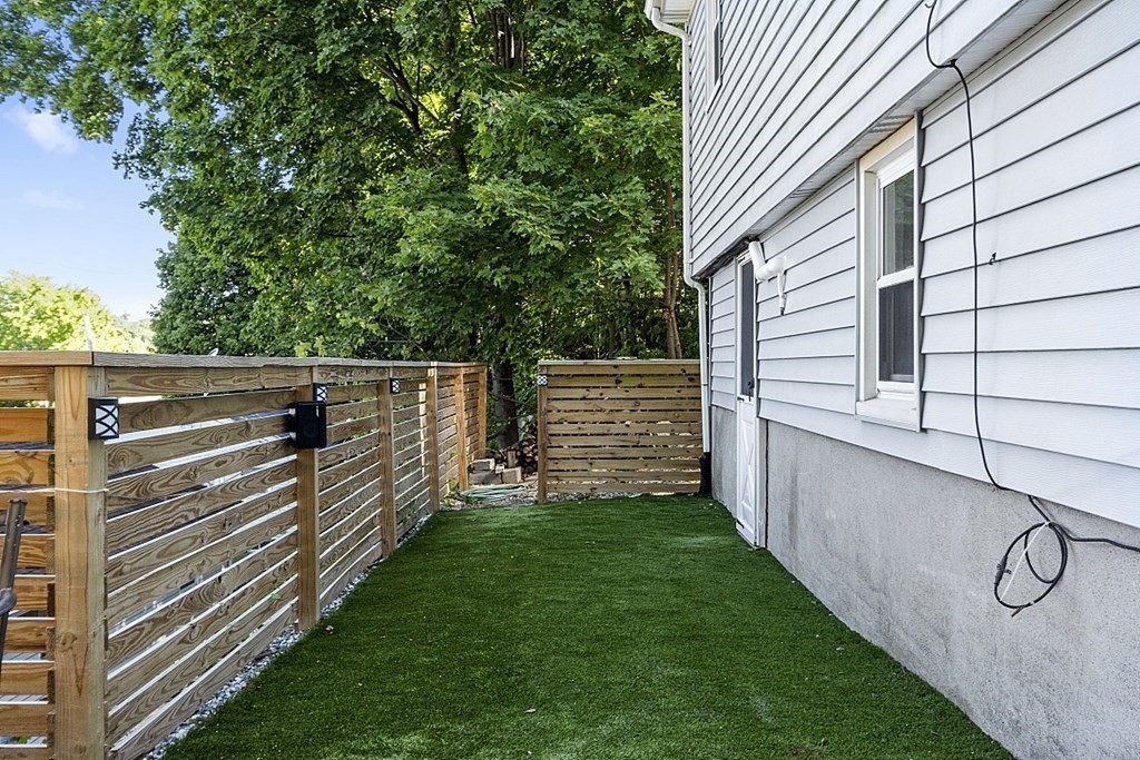 233 College Farm Road Waltham, MA 02451 - Photo 35 of 41 a view of a backyard with stairs