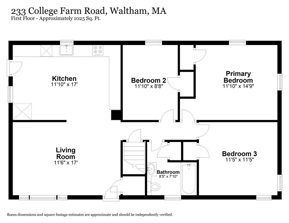 233 College Farm Road Waltham, MA 02451 - Photo 40 of 41 a picture of a wall with white walls