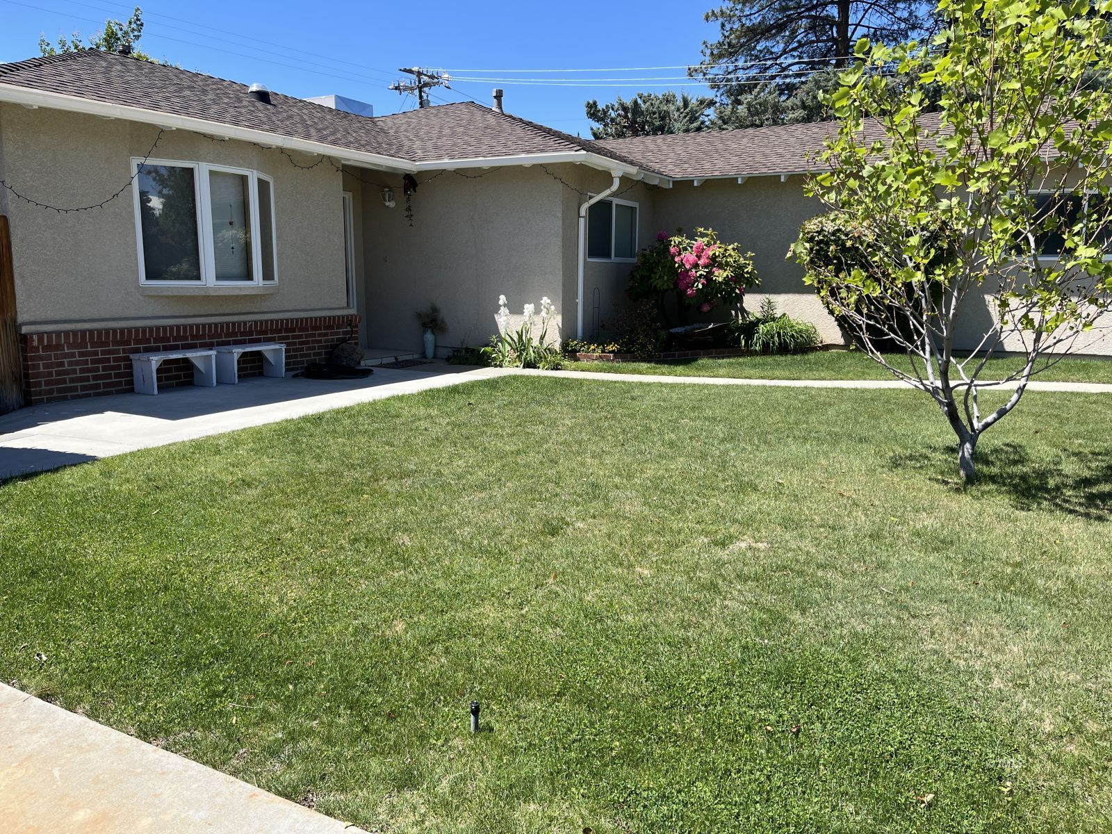 3012 Mesquite Road Bishop, CA 93514 - Photo 3 of 26 a front view of a house with yard