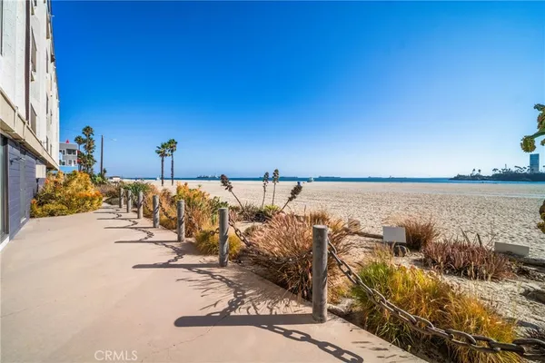 a view of beach and ocean