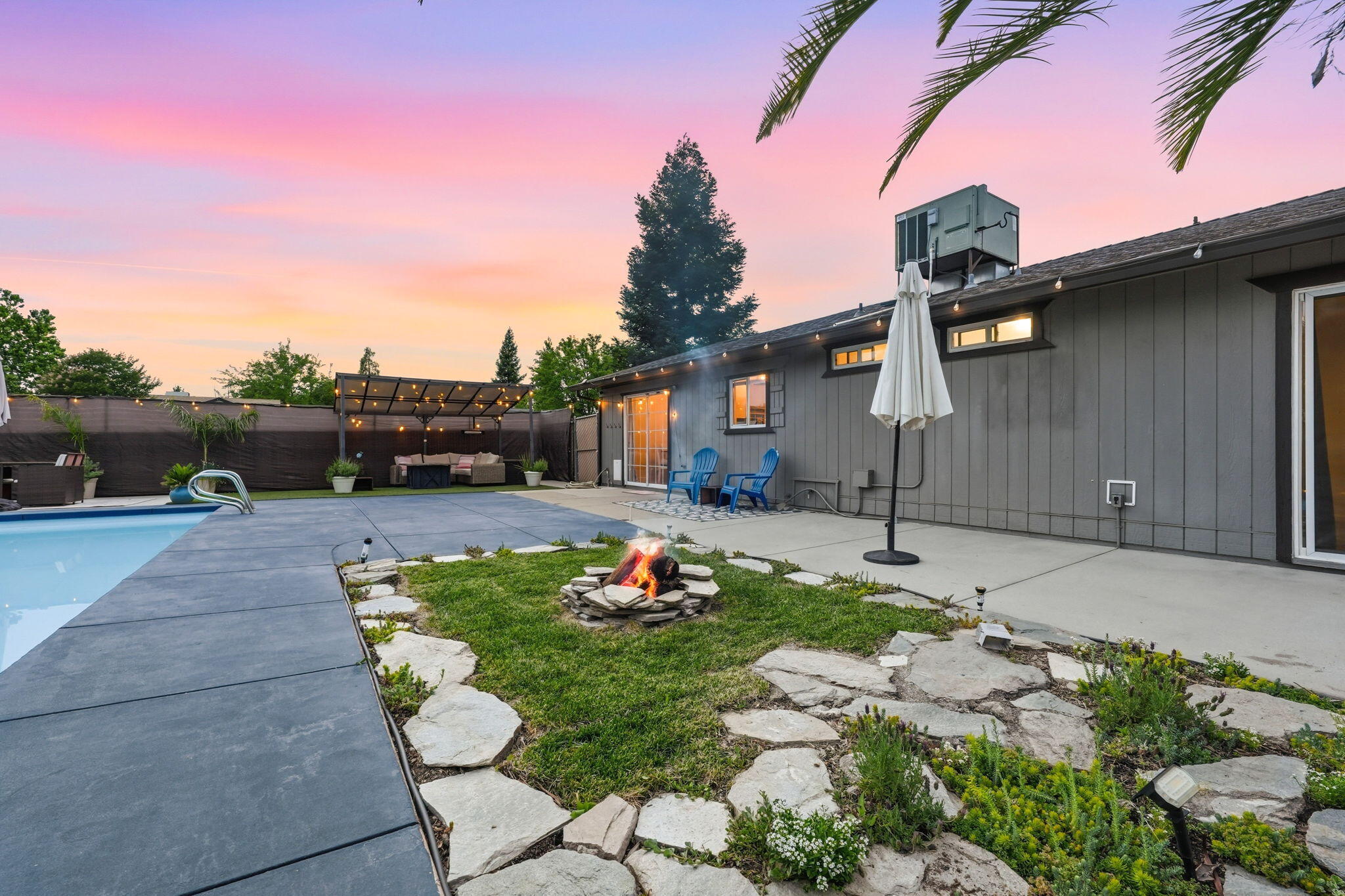 1803 Stetson Way Redding, CA 96003 - Photo 28 of 32 Custom Firepit