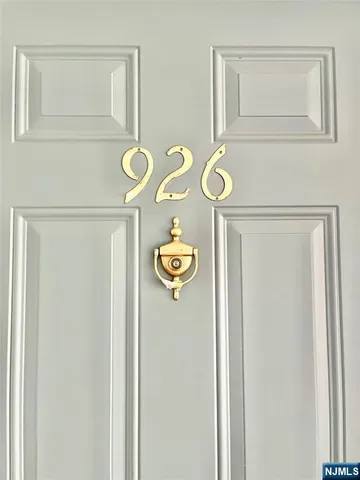 a view of a hallway with entryway