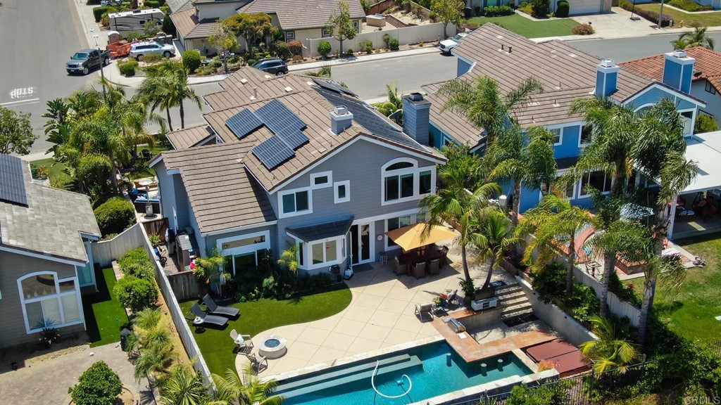 608 Crest Drive Encinitas, CA 92024 - Photo 21 of 25 an aerial view of multiple houses with yard