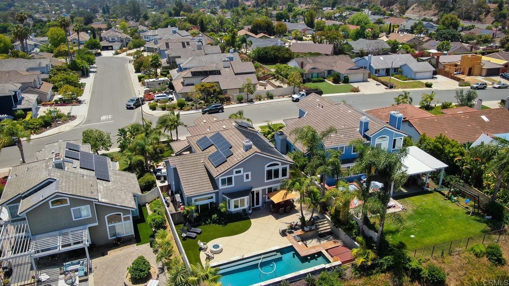 608 Crest Drive Encinitas, CA 92024 - Photo 25 of 25 an aerial view of multiple houses with yard