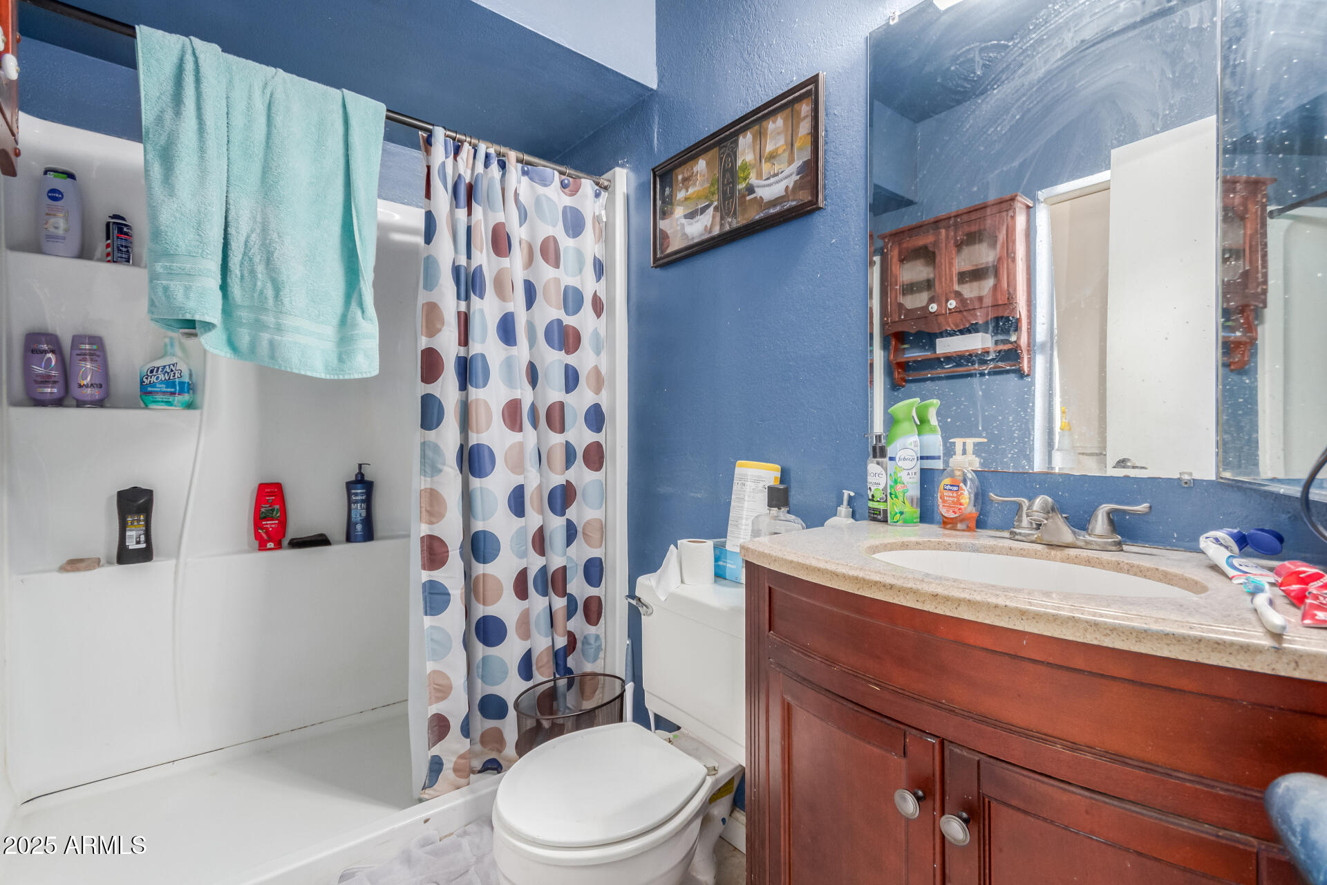 8536 North 42nd Drive Phoenix, AZ 85051 - Photo 6 of 39 a bathroom with a sink toilet and shower