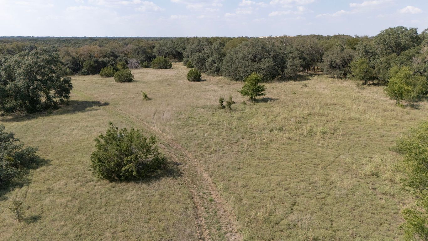 1400 Cobb Creek Road Georgetown, TX 78633 - Photo 36 of 38 a view of a dry yard with mountains in the background