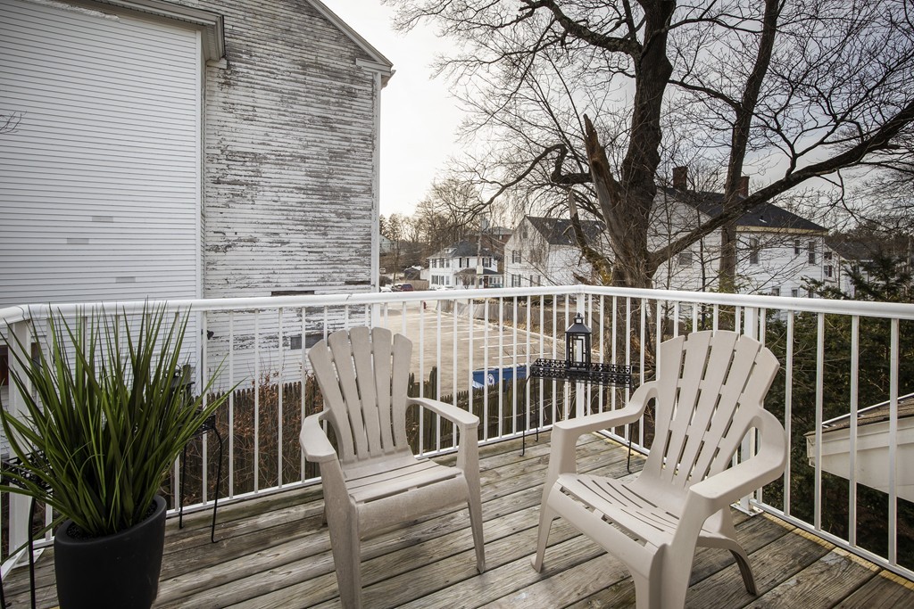 24 Wall Street, Unit E Canton, MA 02021 - Photo 9 of 19 a view of balcony with furniture