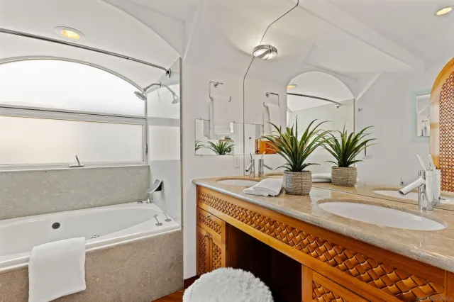 a view of swimming pool with furniture