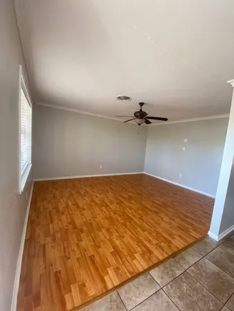 wooden floor in a room