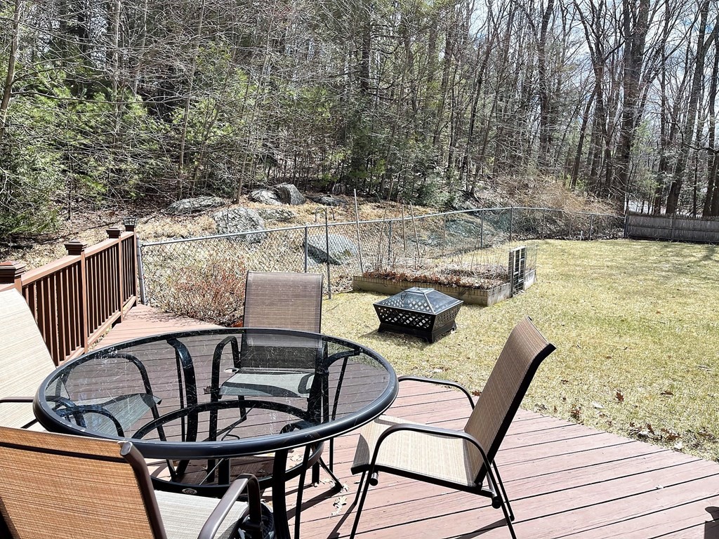 15 Shepard Road Sturbridge, MA 01566 - Photo 34 of 38 a view of a chairs and table on the deck
