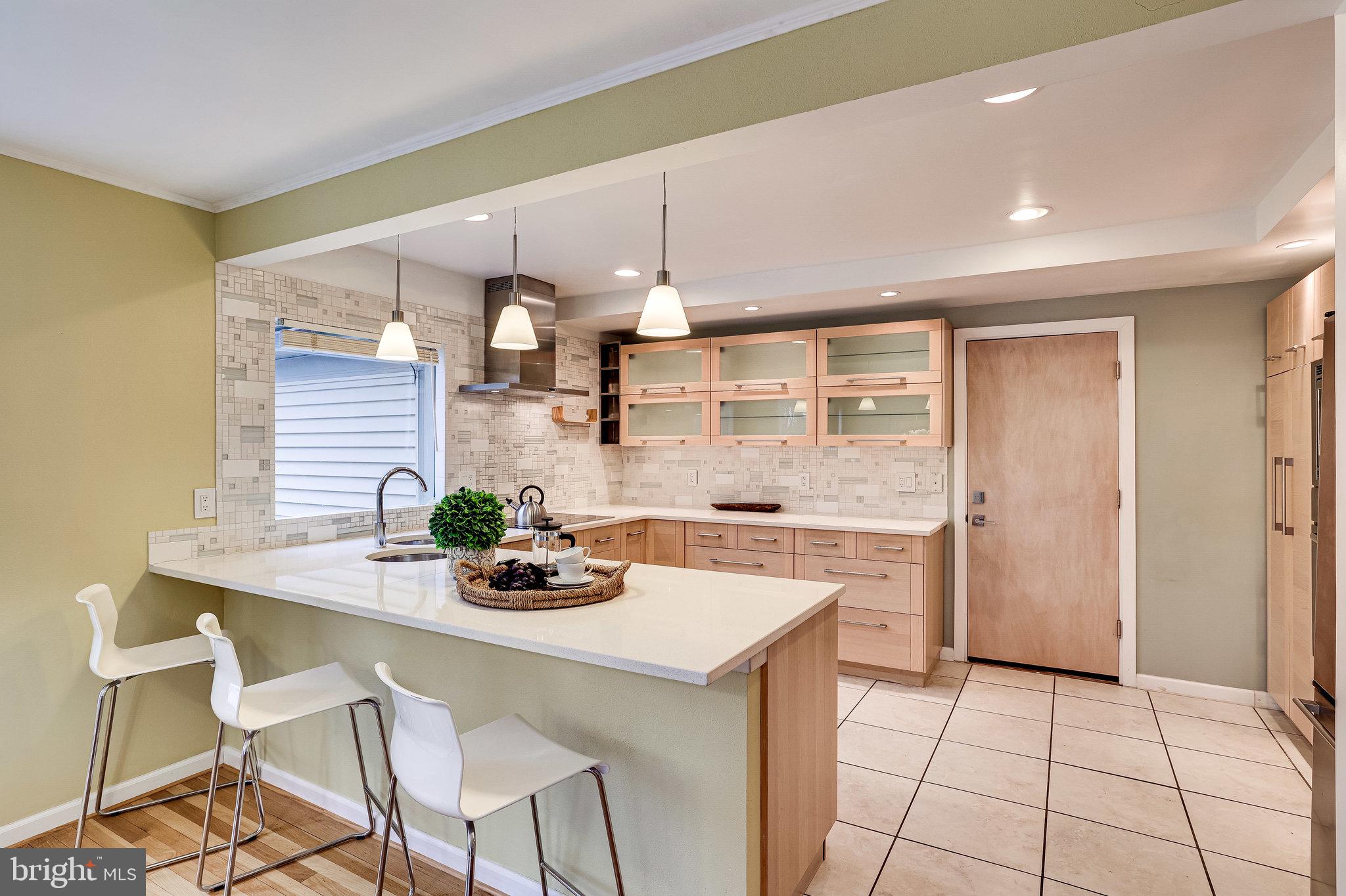 2517 Freetown Drive Reston, VA 20191 - Photo 18 of 71 Renovated kitchen with radiant heated flooring