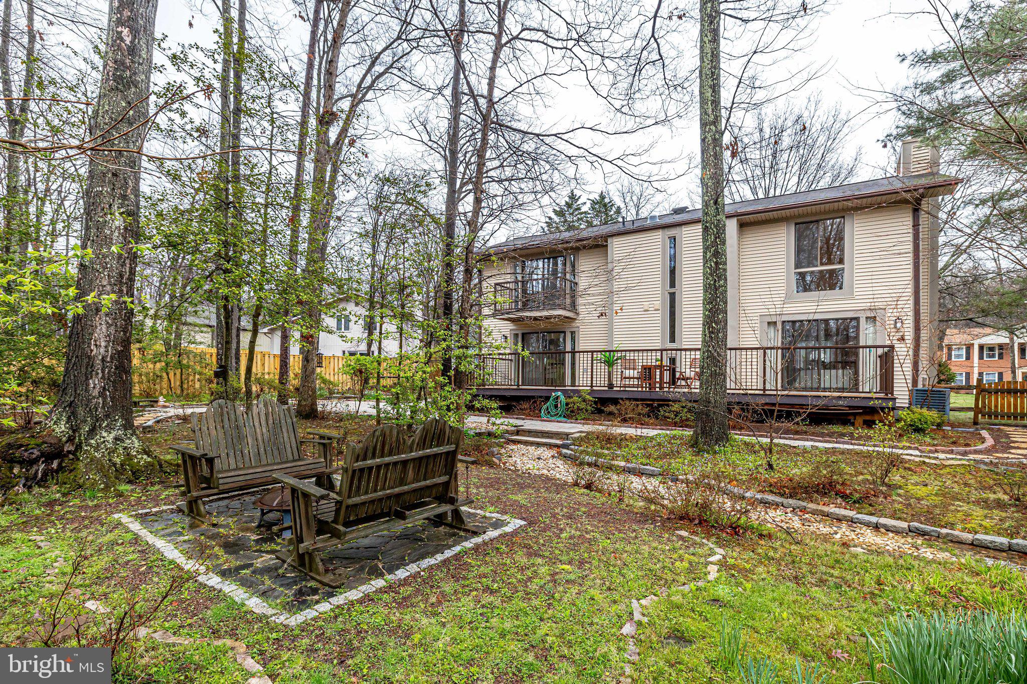 2517 Freetown Drive Reston, VA 20191 - Photo 57 of 71 Patio with firepit