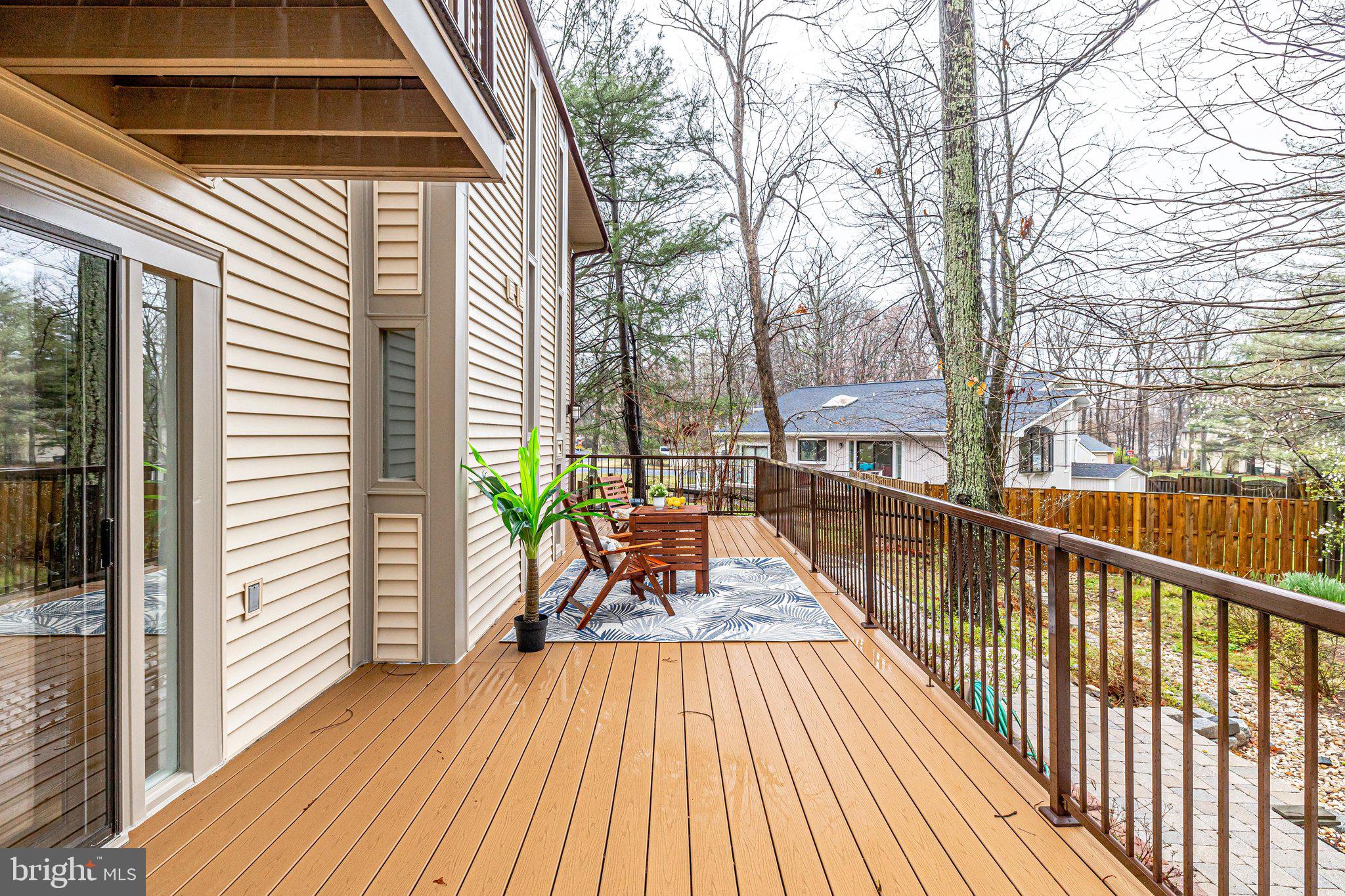 2517 Freetown Drive Reston, VA 20191 - Photo 60 of 71 Spacious deck the length of the house