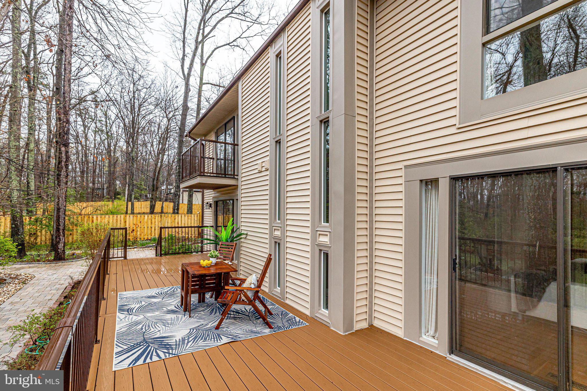 2517 Freetown Drive Reston, VA 20191 - Photo 62 of 71 View from the deck