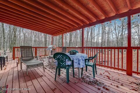 7 Wintergreen Trail Albrightsville, PA 18210 - Photo 10 of 17 covered deck