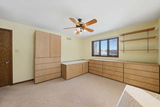 a room with furniture and window