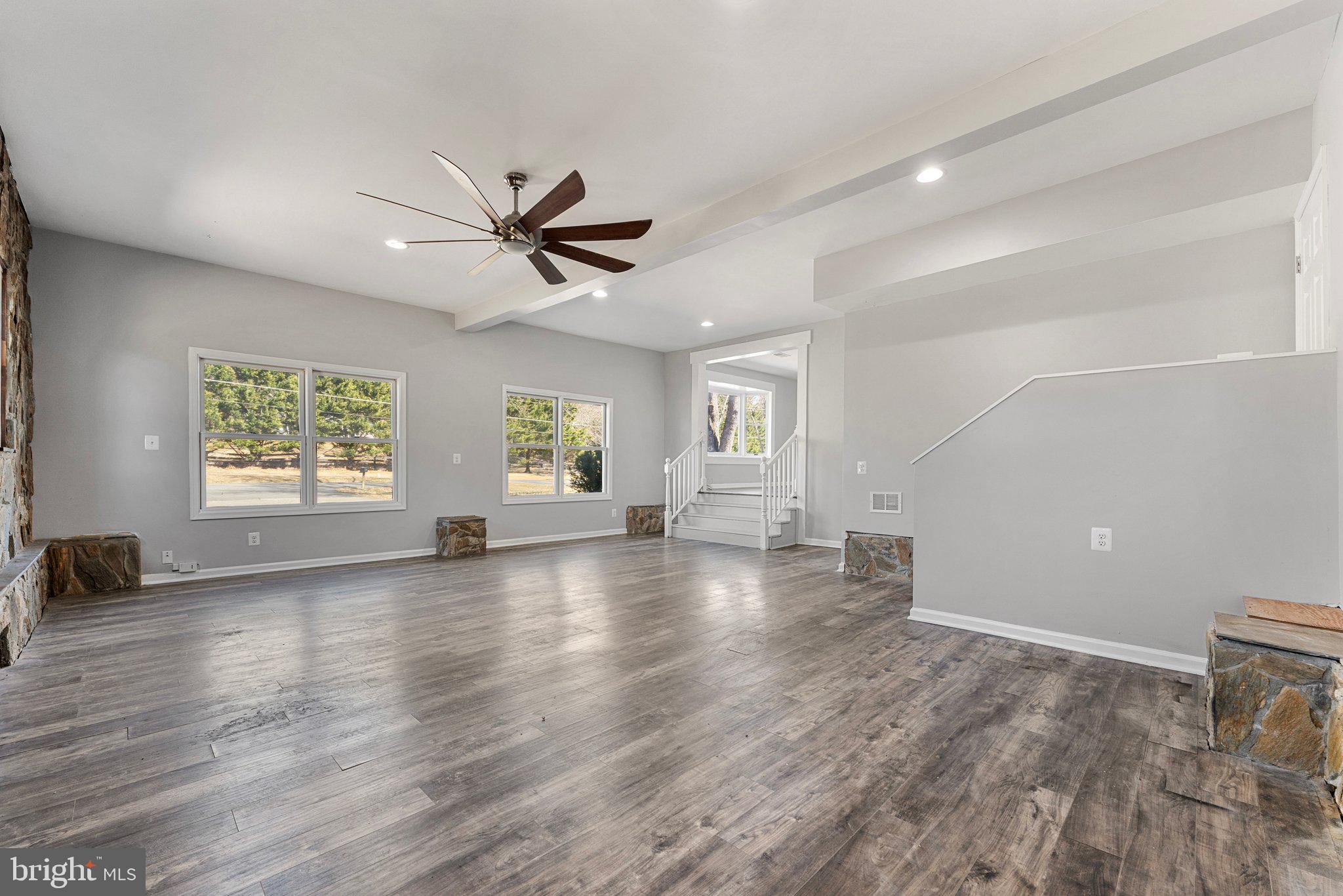 15307 Thoroughfare Road Gainesville, VA 20155 - Photo 34 of 38 wooden floor in an empty room with a window