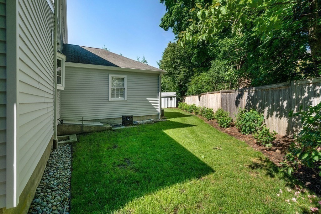 4 Chesterton Road Wellesley, MA 02481 - Photo 28 of 29 a view of back yard of the house