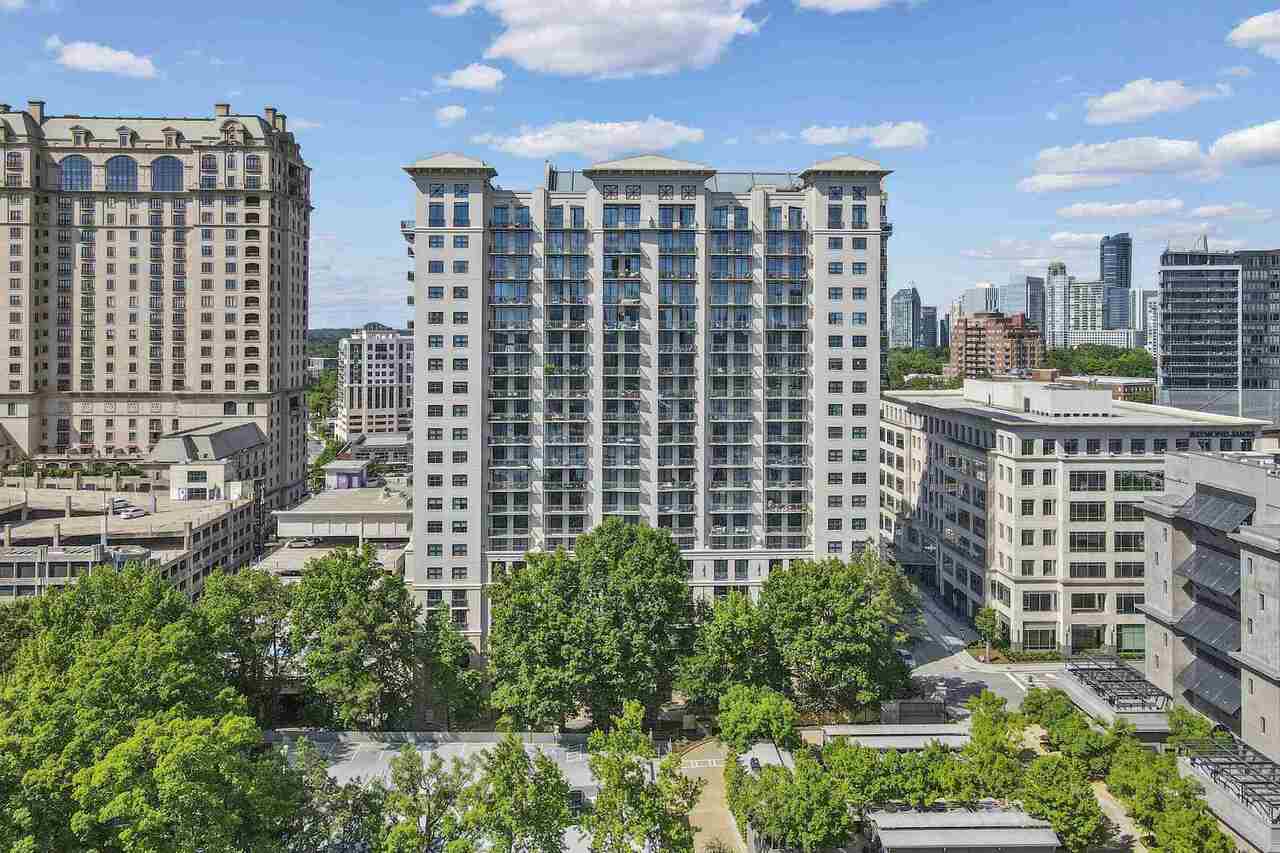 OVATION IN BUCKHEAD: Ovation is a high-end high-rise amenity-laden condominium and it features a full time round the clock concierge, renovated pool, fitness center, clubroom, outdoor grilling terrace, theater, sauna and steam room, attached garage